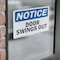 Signmission Door Swings Out, 10 in W x Rectangle, Vinyl Decal OS-2PACK-NS-D-710-L-11523 - alternate 2